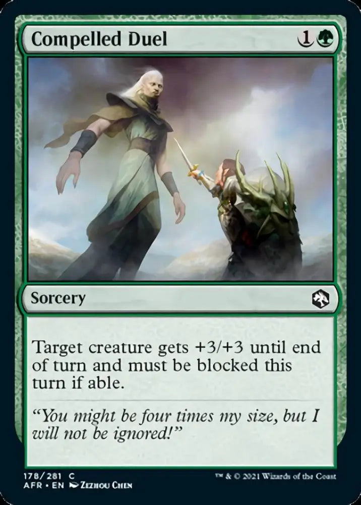 Compelled Duel [Dungeons & Dragons: Adventures in the Forgotten Realms] - MTG Single