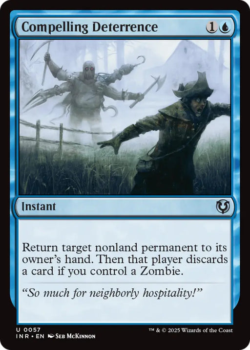 Compelling Deterrence [Innistrad Remastered] - MTG Single