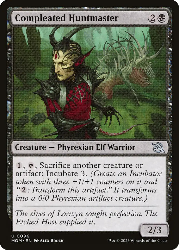 Compleated Huntmaster [March of the Machine] - MTG Single
