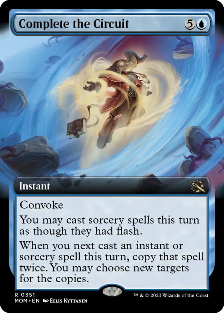 Complete the Circuit (Extended Art) [March of the Machine] - MTG Single
