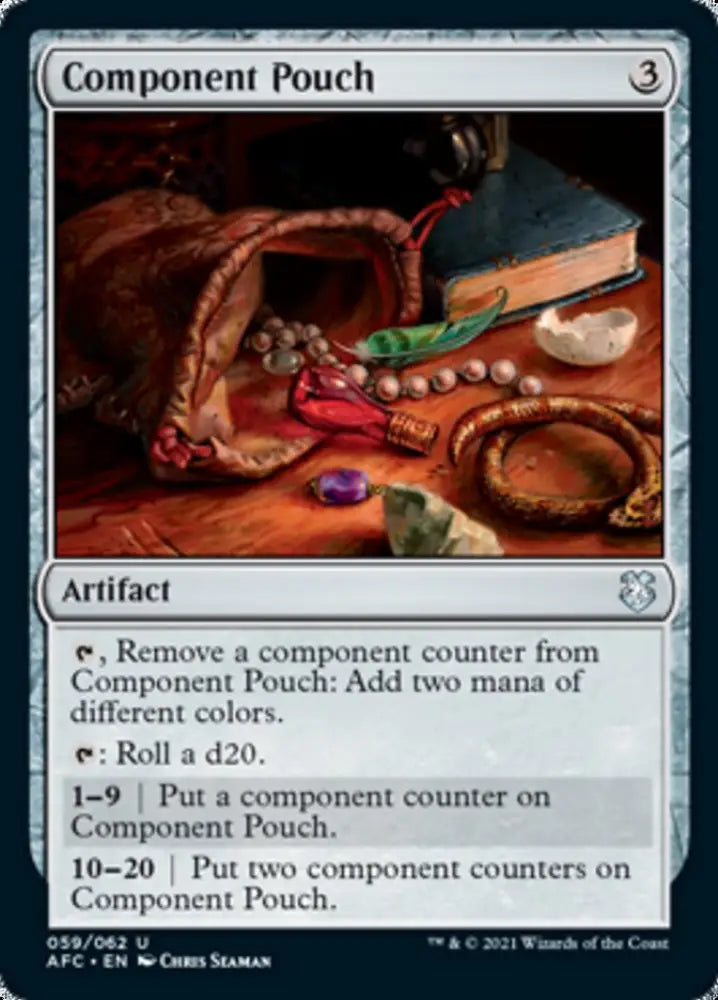 Component Pouch [Dungeons & Dragons: Adventures in the Forgotten Realms Commander] - MTG Single
