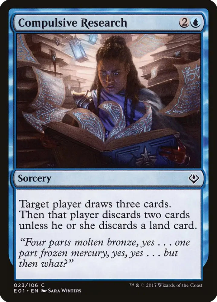 Compulsive Research [Archenemy: Nicol Bolas] - MTG Single