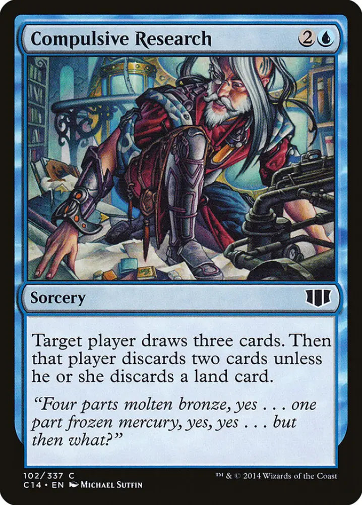 Compulsive Research [Commander 2014] - MTG Single