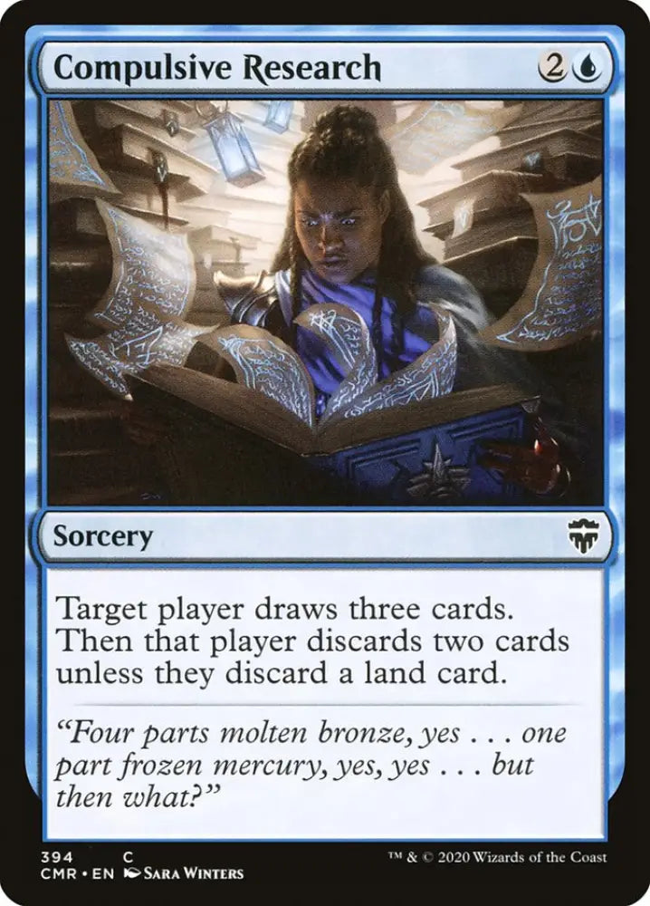 Compulsive Research [Commander Legends] - MTG Single