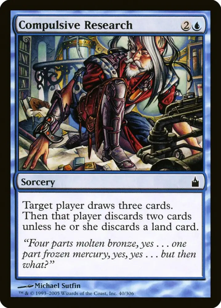 Compulsive Research [Ravnica: City of Guilds] - MTG Single