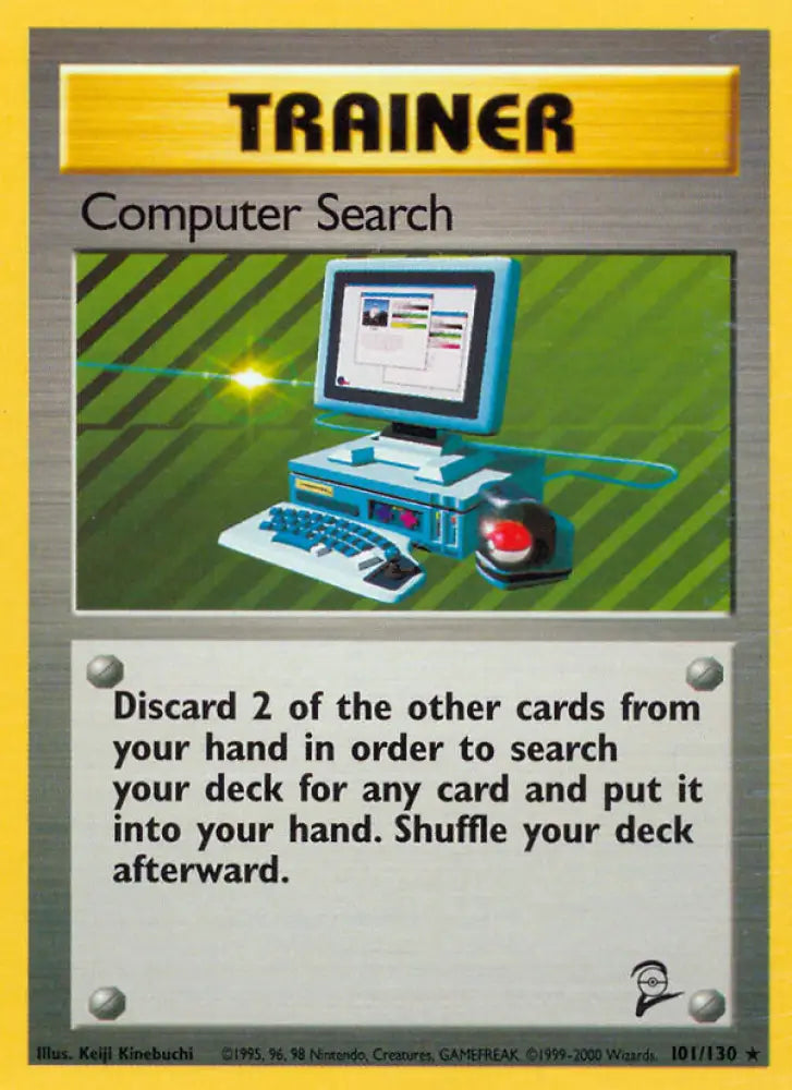 Computer Search (101/130) [Base Set 2] - Pokemon Single