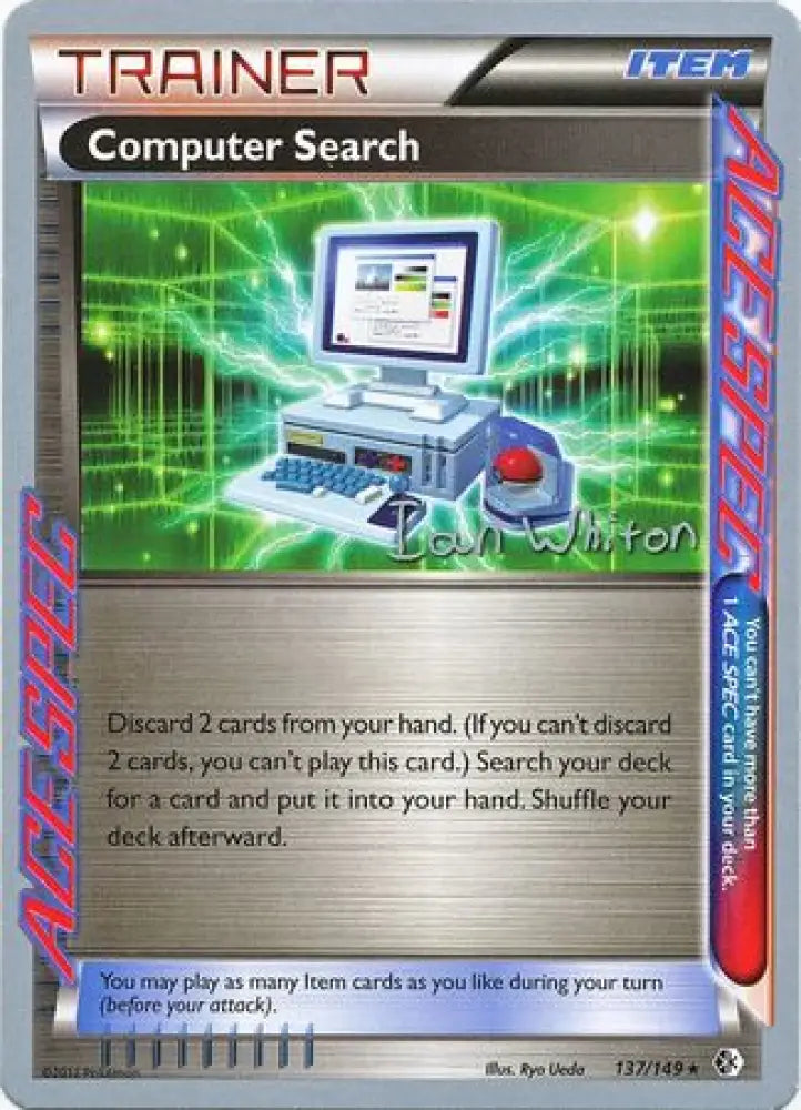 Computer Search (137/149) (American Gothic - Ian Whiton) [World Championships 2013] - Pokemon Single