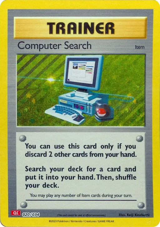 Computer Search (CLC) [Trading Card Game Classic] - Pokemon Single