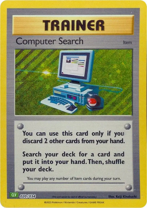 Computer Search (CLV) [Trading Card Game Classic] - Pokemon Single