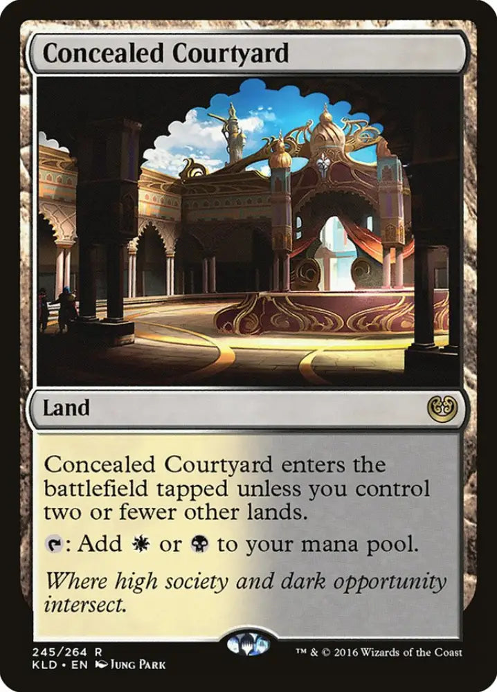 Concealed Courtyard [Kaladesh] - MTG Single