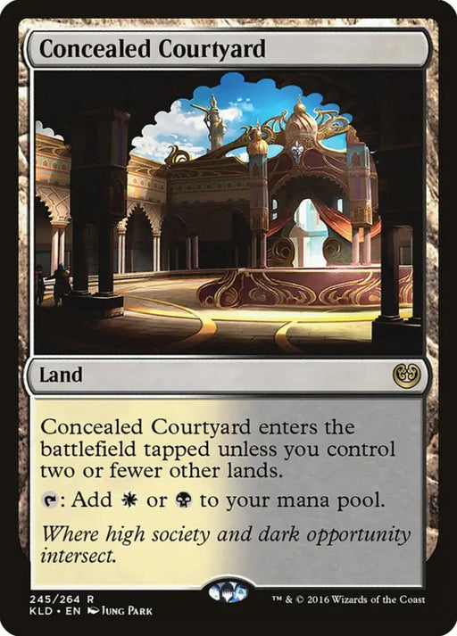 Concealed Courtyard [Kaladesh] - MTG Single