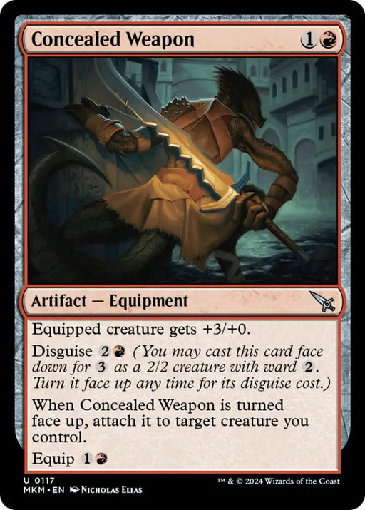 Concealed Weapon [Murders at Karlov Manor] - MTG Single
