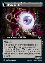Concealing Curtains // Revealing Eye (Extended Art) [Innistrad: Crimson Vow] - MTG Single