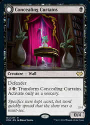 Concealing Curtains // Revealing Eye [Innistrad: Crimson Vow] - MTG Single