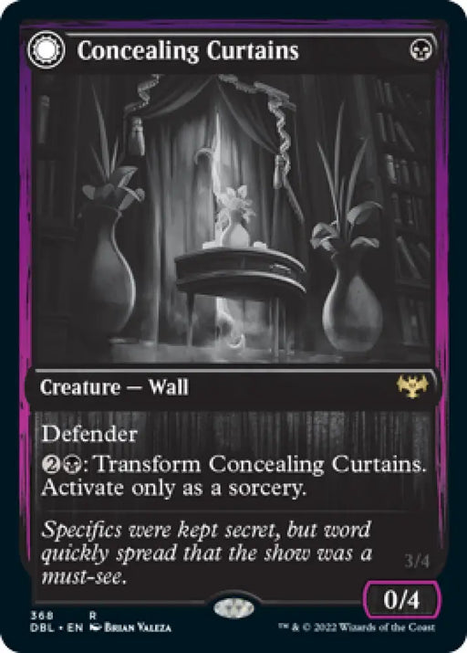Concealing Curtains // Revealing Eye [Innistrad: Double Feature] - MTG Single