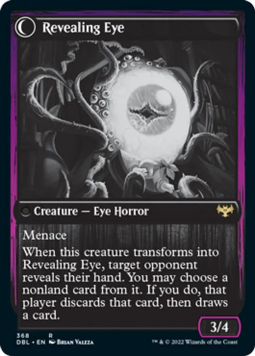 Concealing Curtains // Revealing Eye [Innistrad: Double Feature] - MTG Single