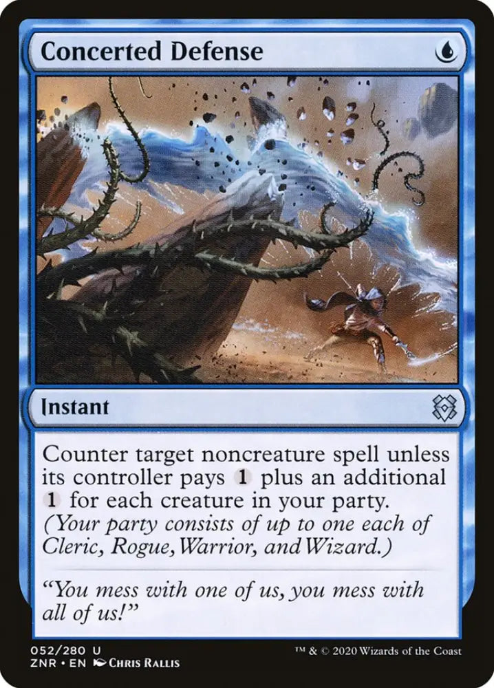 Concerted Defense [Zendikar Rising] - MTG Single