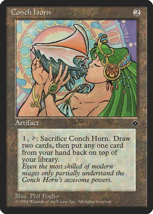 Conch Horn [Fallen Empires] - MTG Single
