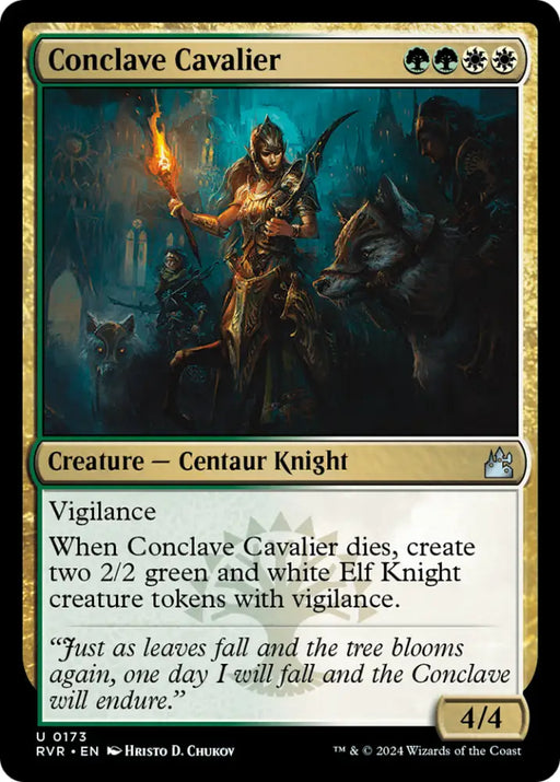 Conclave Cavalier [Ravnica Remastered] - MTG Single