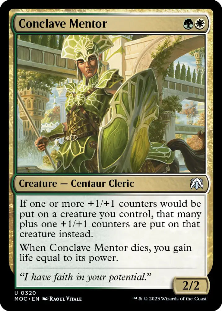 Conclave Mentor [March of the Machine Commander] - MTG Single