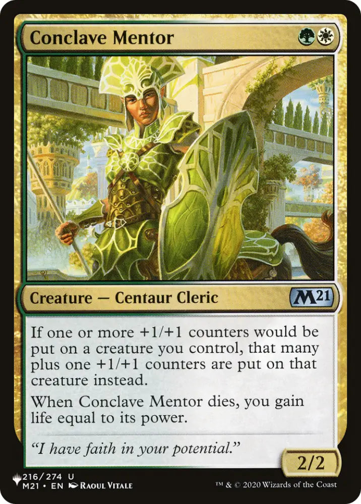Conclave Mentor [The List] - MTG Single