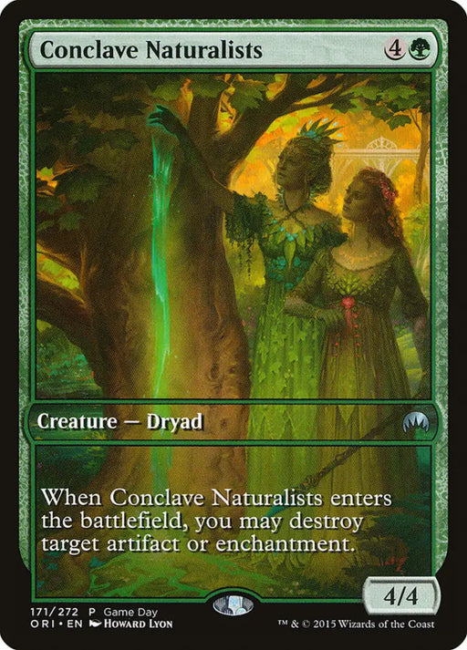 Conclave Naturalists (Game Day) [Magic Origins Promos] - MTG Single