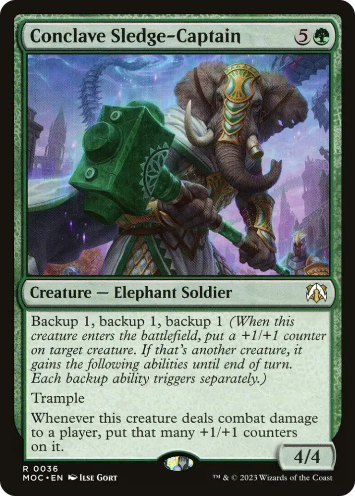 Conclave Sledge-Captain [March of the Machine Commander] - MTG Single