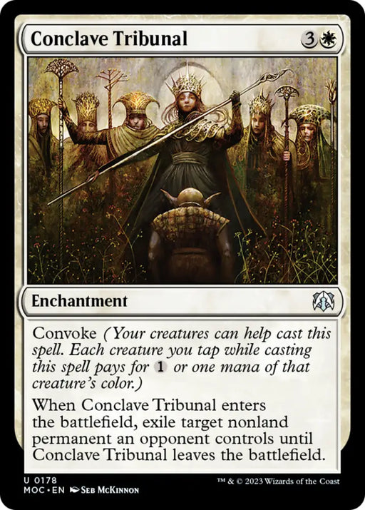 Conclave Tribunal [March of the Machine Commander] - MTG Single