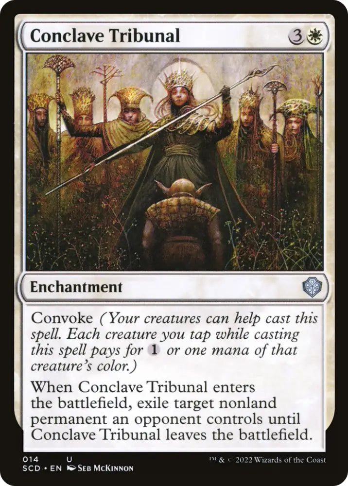 Conclave Tribunal [Starter Commander Decks] - MTG Single