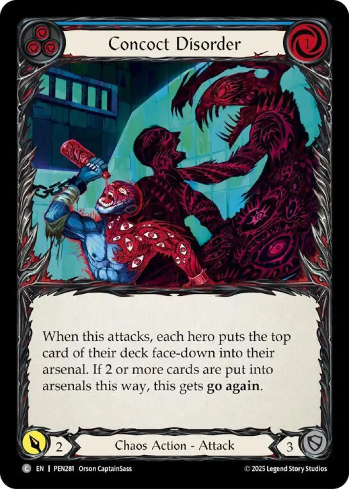 Concoct Disorder (Blue) (PEN281) [Compendium of Rathe]