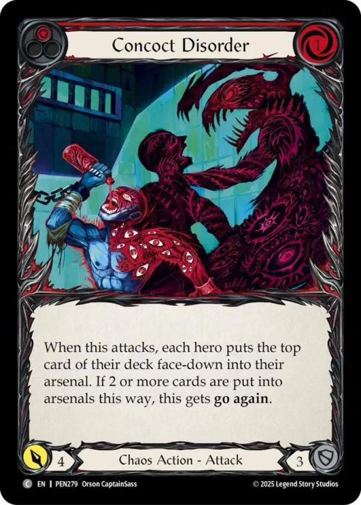 Concoct Disorder (Red) (PEN279) [Compendium of Rathe]