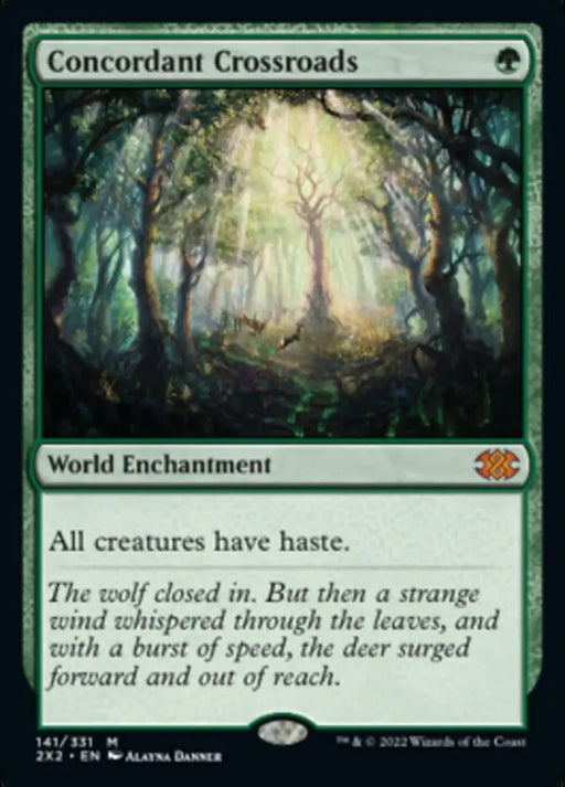 Concordant Crossroads [Double Masters 2022] - MTG Single