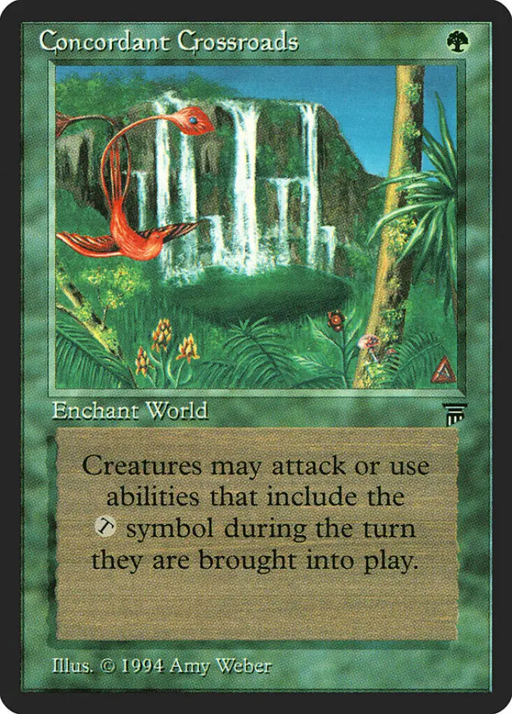 Concordant Crossroads [Legends] - MTG Single