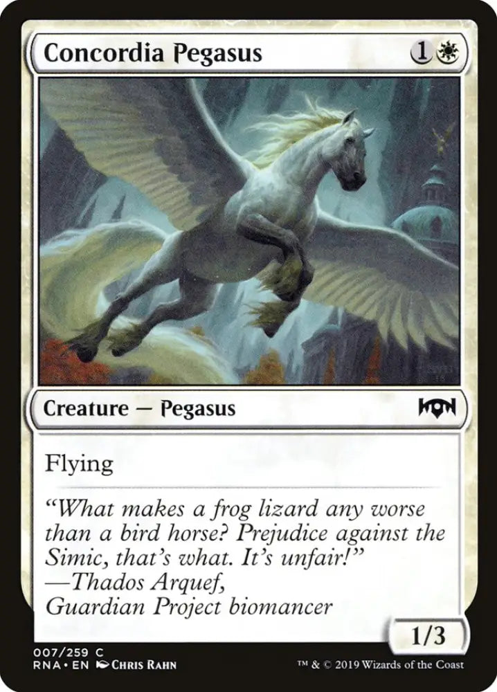 Concordia Pegasus [Ravnica Allegiance] - MTG Single