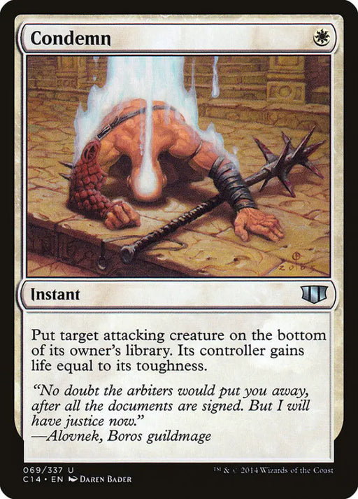 Condemn [Commander 2014] - MTG Single