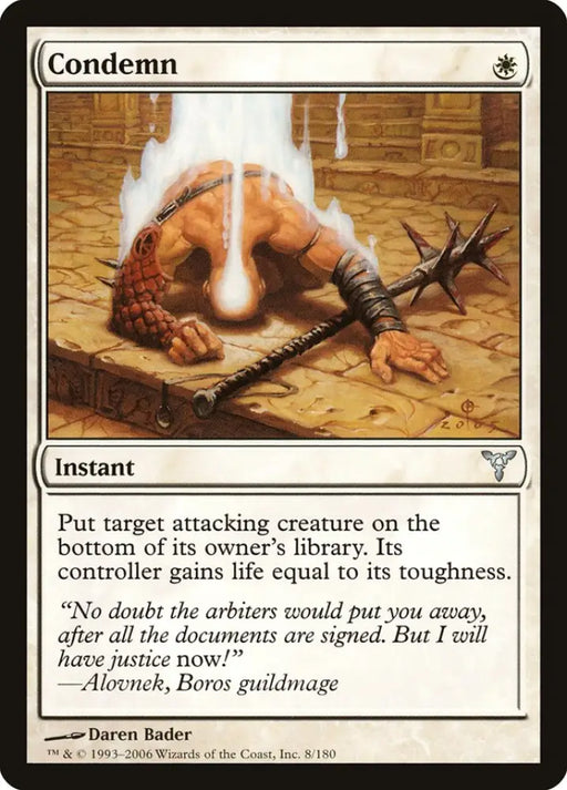 Condemn [Dissension] - MTG Single