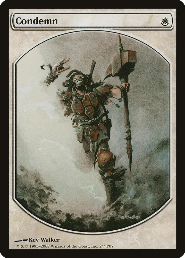 Condemn [Magic Player Rewards 2007] - MTG Single