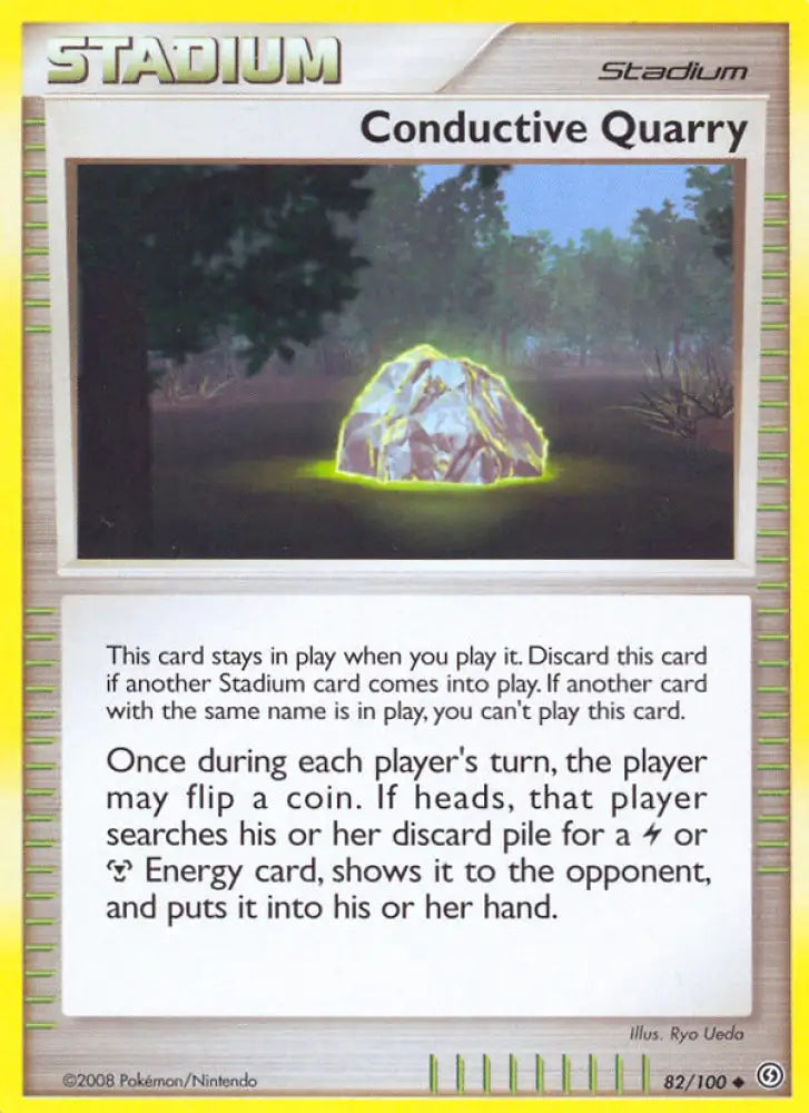 Conductive Quarry (82/100) [Diamond & Pearl: Stormfront] - Pokemon Single