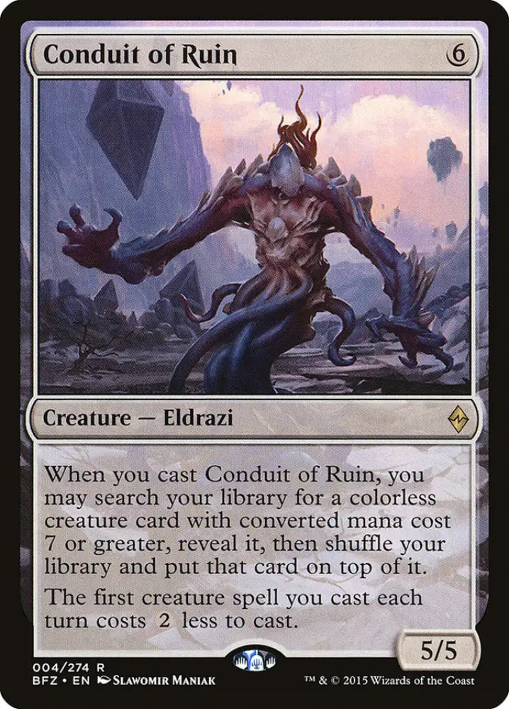 Conduit of Ruin [Battle for Zendikar] - MTG Single