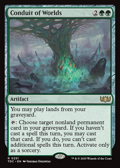 Conduit of Worlds (251) [Tarkir: Dragonstorm Commander]