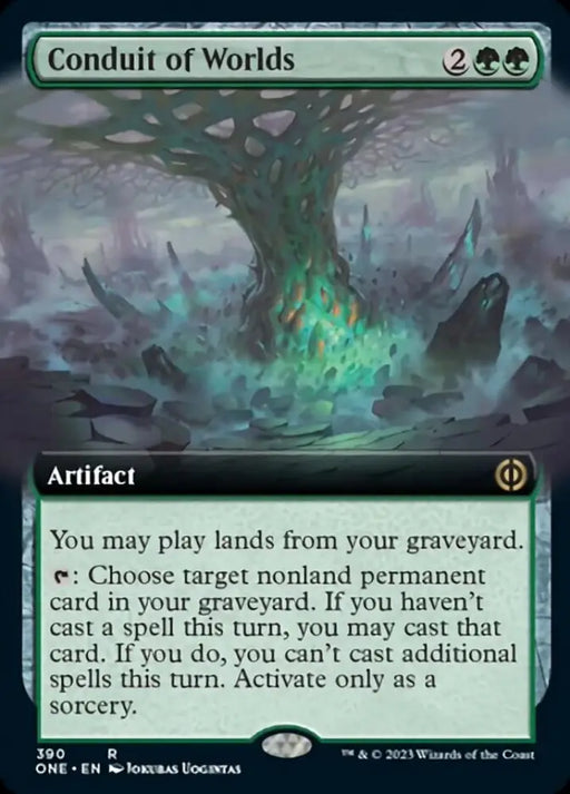 Conduit of Worlds (Extended Art) [Phyrexia: All Will Be One] - MTG Single