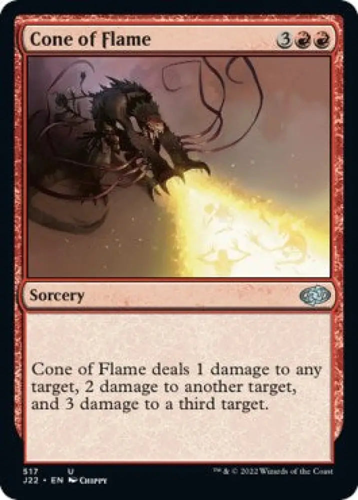 Cone of Flame [Jumpstart 2022] - MTG Single