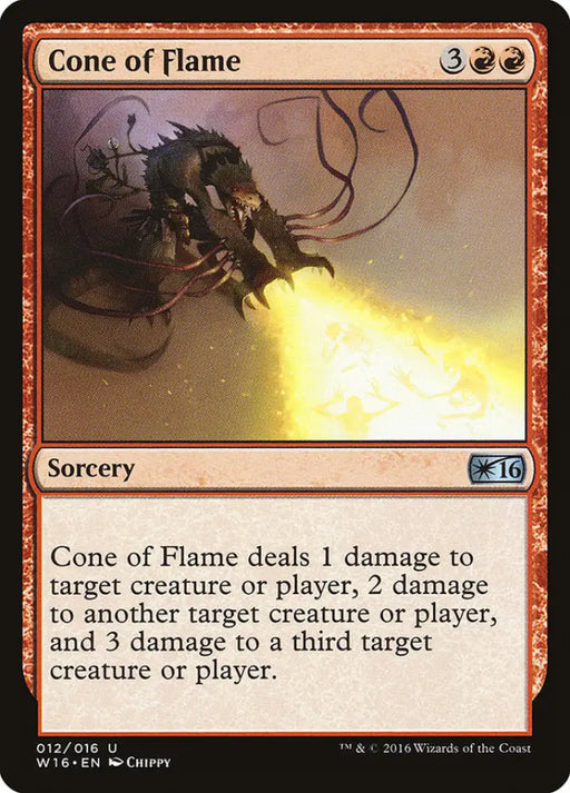 Cone of Flame [Welcome Deck 2016] - MTG Single