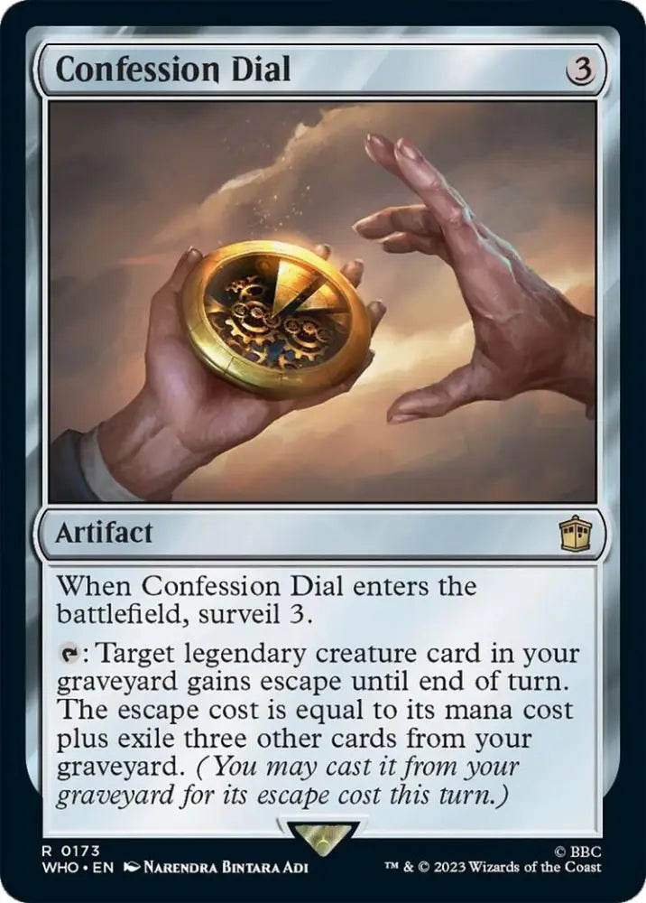 Confession Dial [Doctor Who] - MTG Single