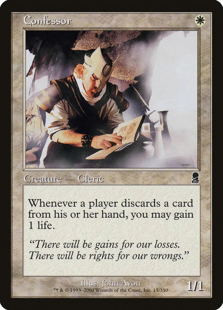 Confessor [Odyssey] - MTG Single