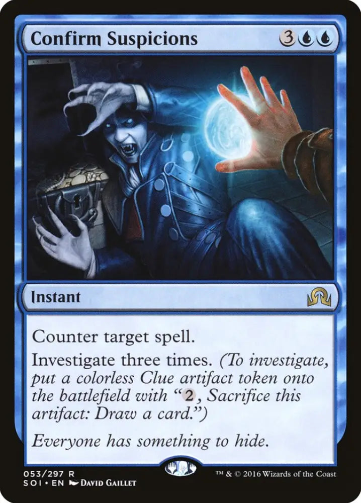 Confirm Suspicions [Shadows over Innistrad] - MTG Single