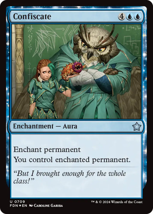 Confiscate [Foundations] - MTG Single