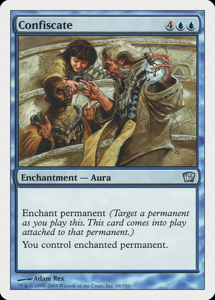 Confiscate [Ninth Edition] - MTG Single
