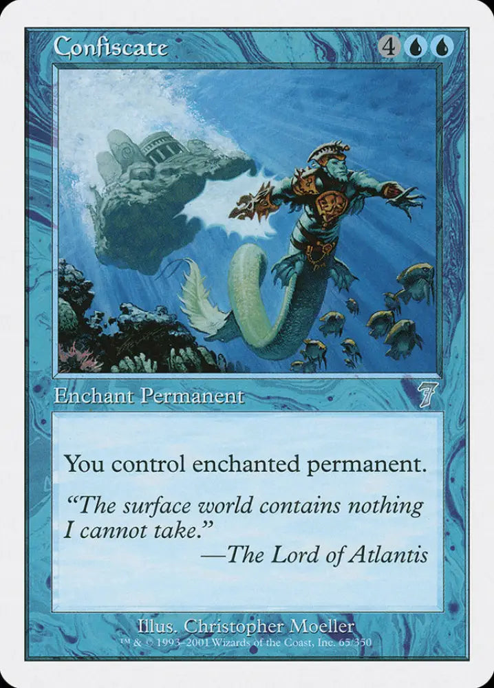 Confiscate [Seventh Edition] - MTG Single