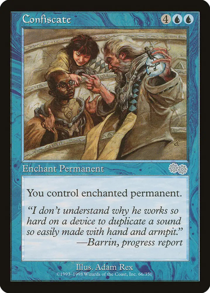 Confiscate [Urza’s Saga] - MTG Single
